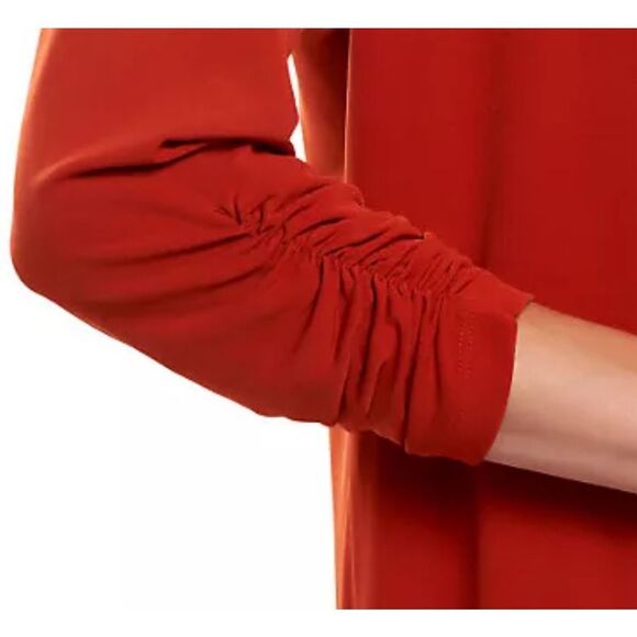 Susan Graver Womans 3X Wheat 3 Piece Liquid Knit Cardigan Set w/ Tank & Printed - Picture 9 of 9